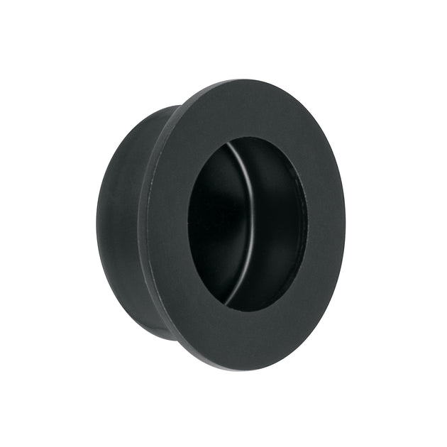 JALED-62 Jaladera de embutir circular No. 2 acabado negro