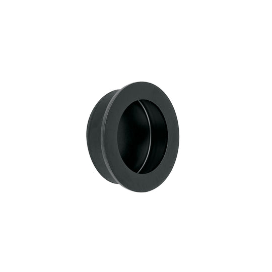 JALED-63 Jaladera de embutir circular No. 3 acabado negro