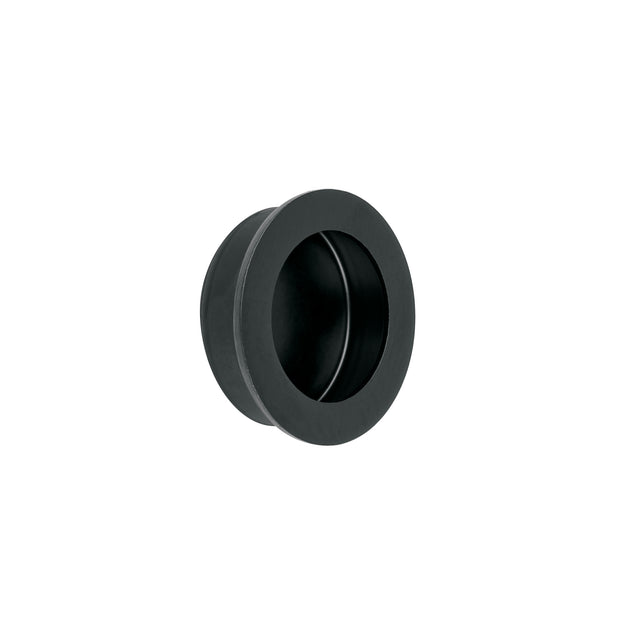 JALED-63 Jaladera de embutir circular No. 3 acabado negro