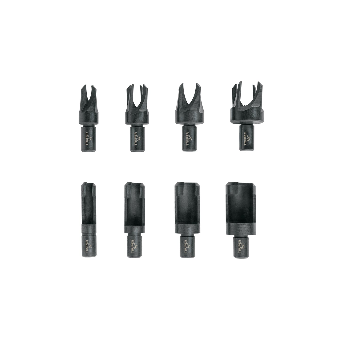 JBC-8 Juego de 8 brocas clavacote para madera, TRUPER