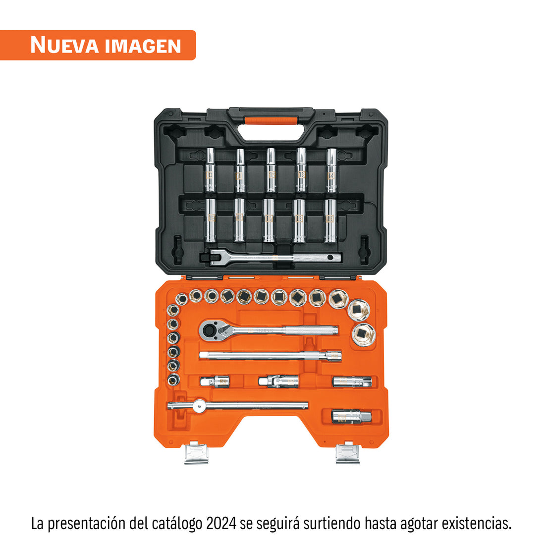 JD-1/2X36M Juego de 36 herramientas cuadro 1/2" mm para mecánico