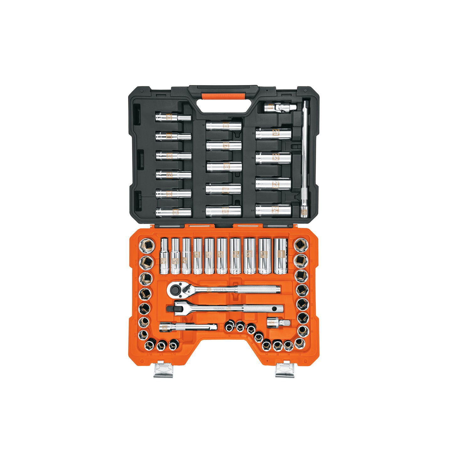 JD-1/2X56MP Juego de 56 herramientas cuadro 1/2" std y mm para mecánico