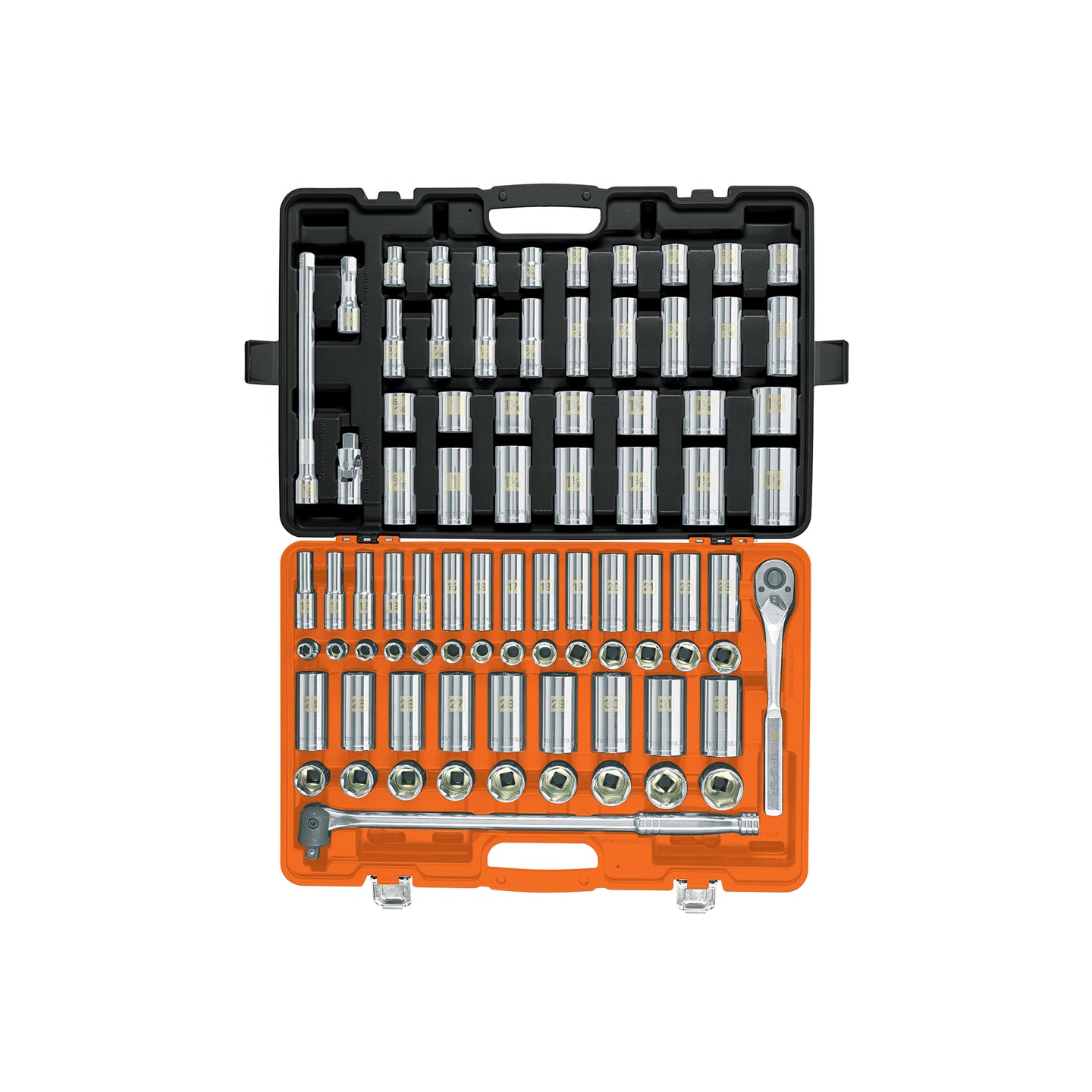 JD-1/2X83MP Juego de 83 herramientas cuadro 1/2" std y mm para mecánico