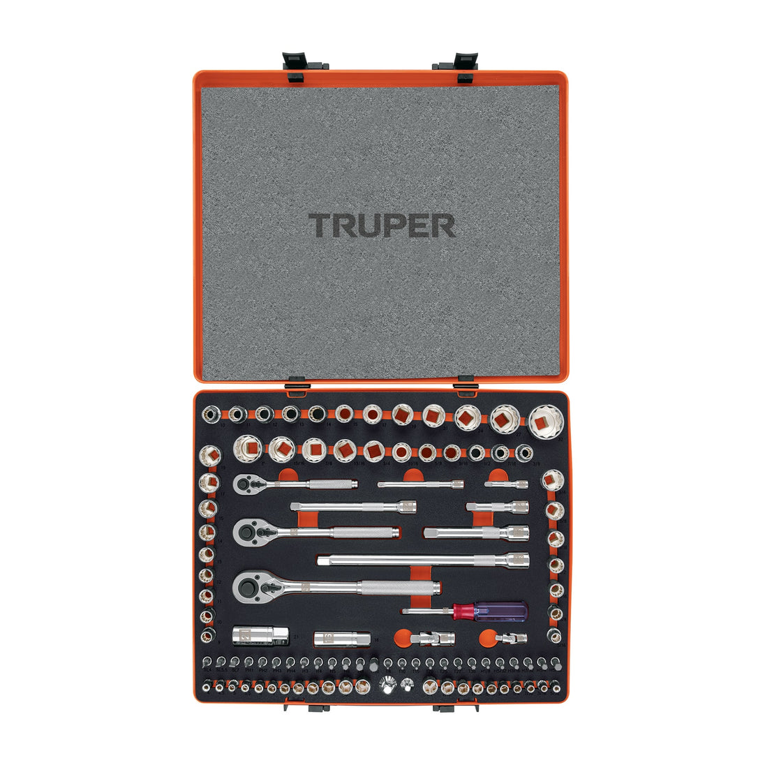 JD-103MP Juego 103 herramientas 1/4", 3/8" y 1/2" std y mm p/mecánico