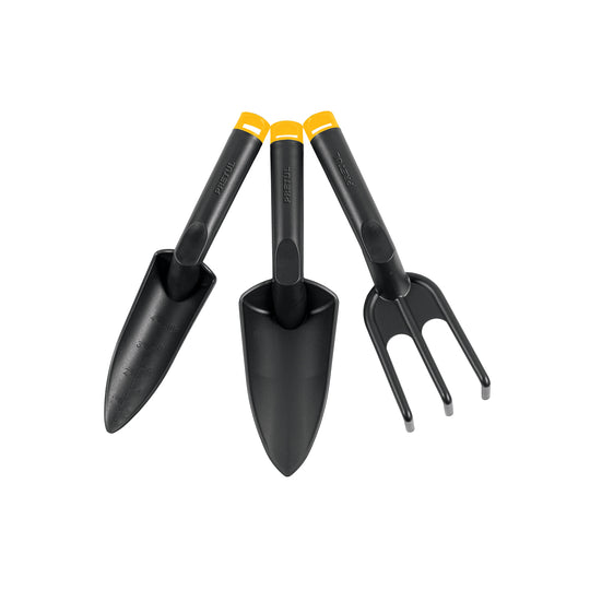 JJ-3P Juego de 3 herramientas de 11" para jardín, PRETUL