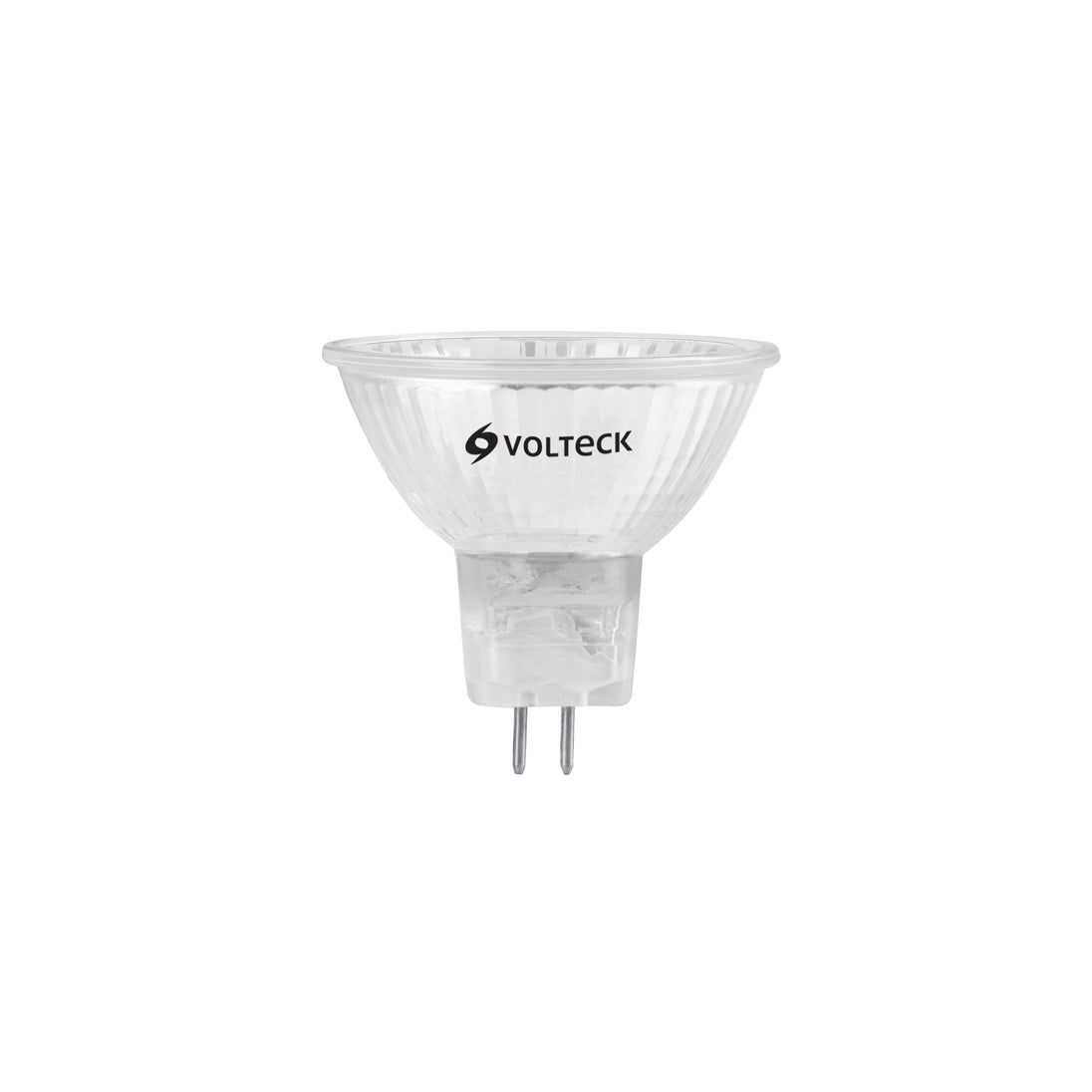 JR-50C Lámpara de halógeno transp. 50 W tipo MR16 en caja, Volteck