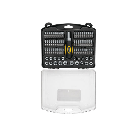 JUDA-81P Juego de 81 herramientas 1/4" para mecánico, Pretul