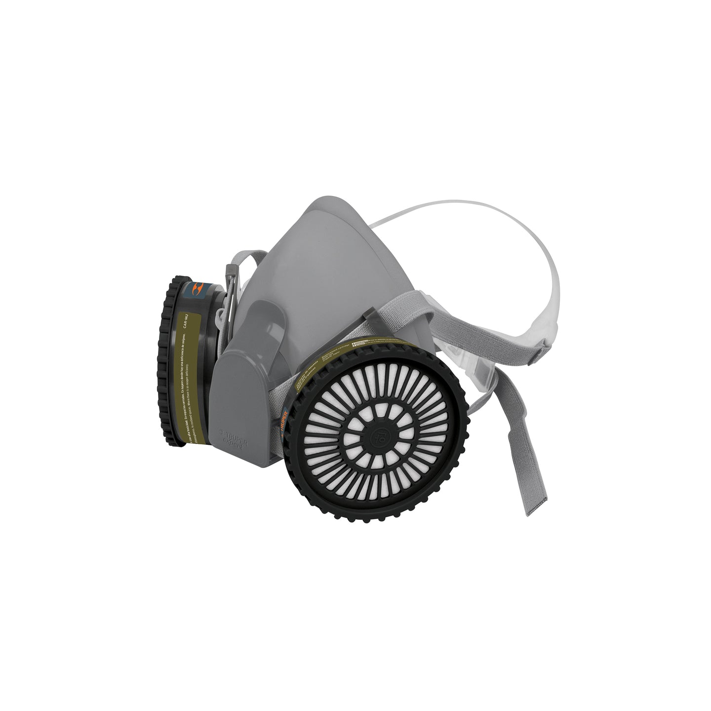 KIT-RES-MU Kit respirador profesional con cartuchos multigas, Truper