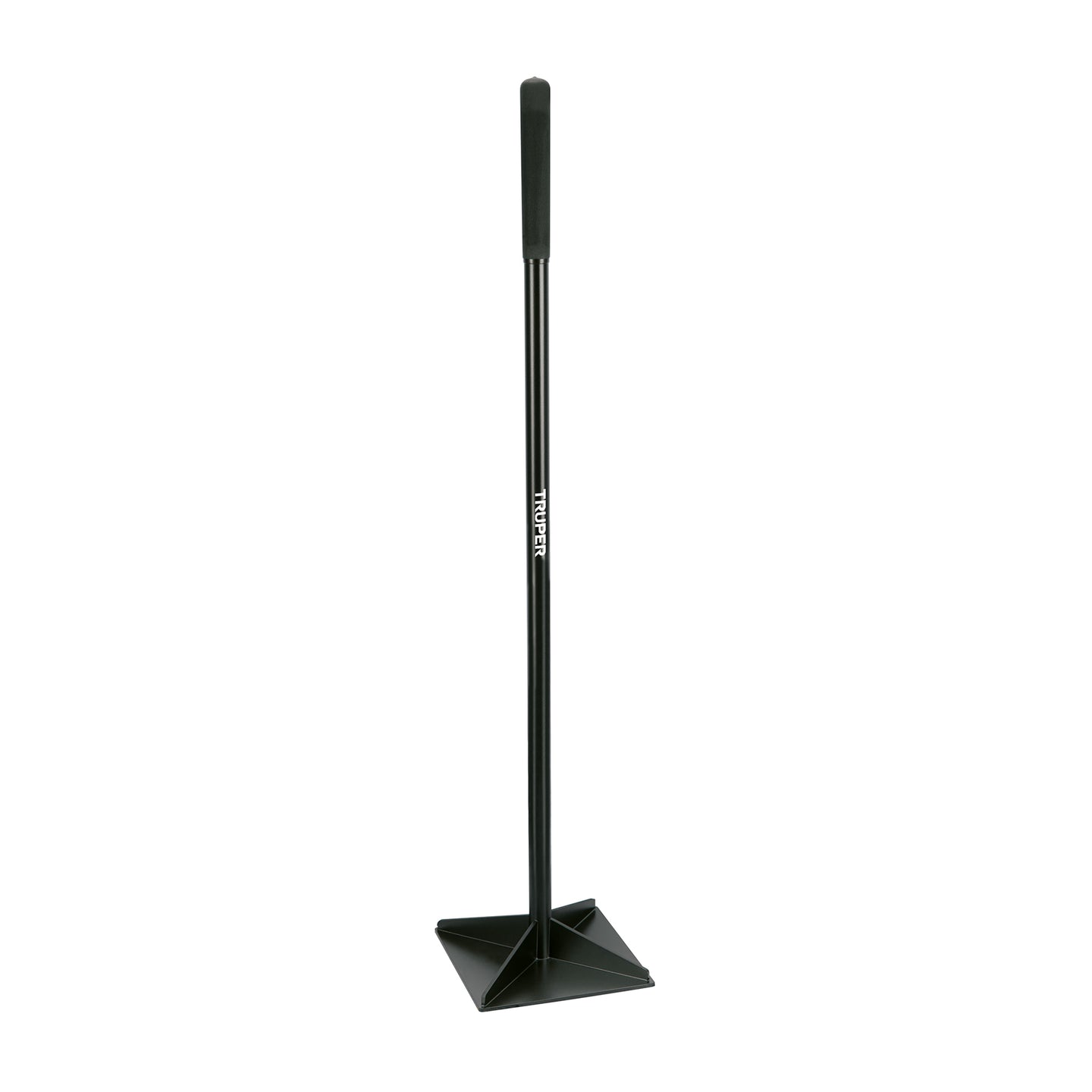KR-2L Pisón 10" x 10" con mango de acero de 48", Truper