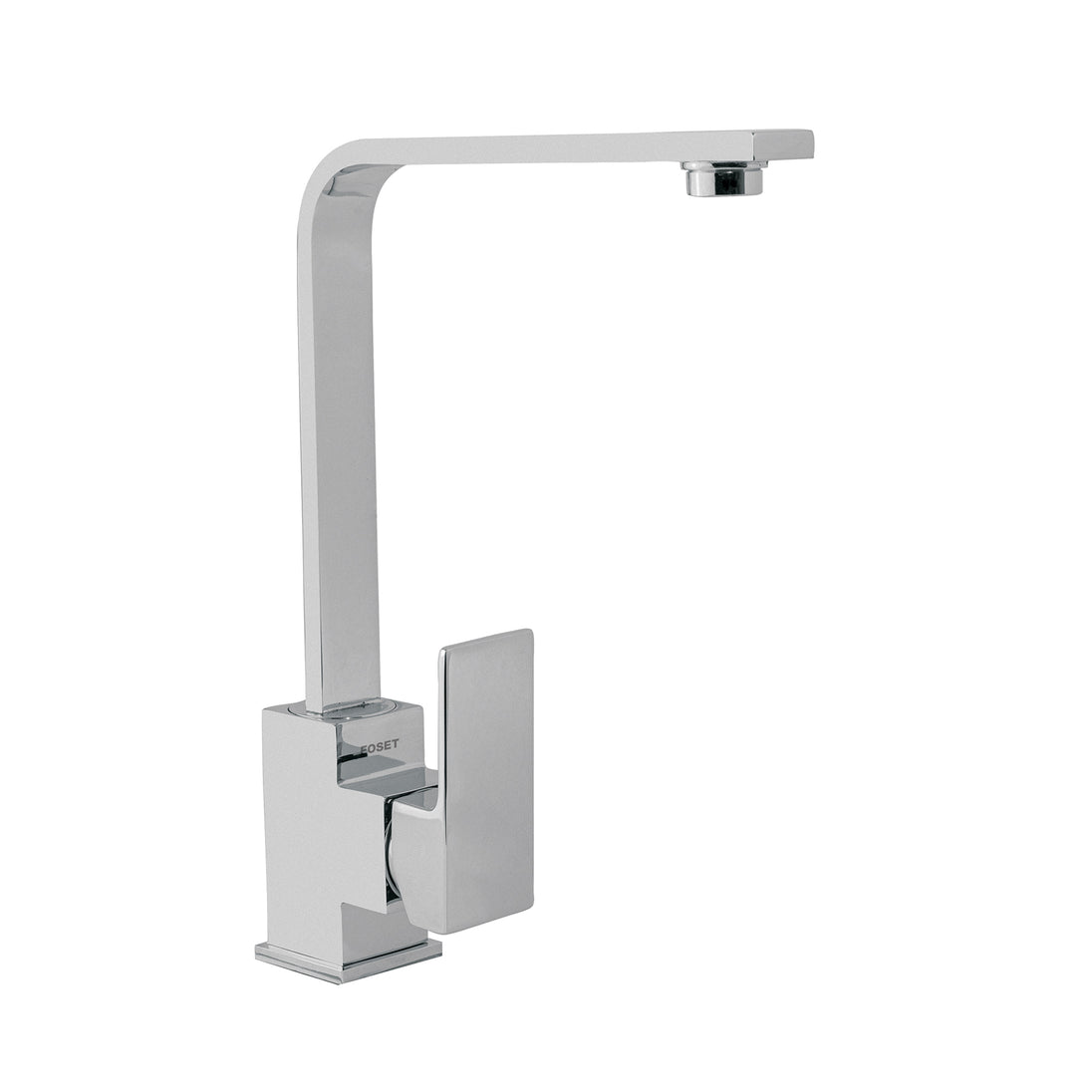 KUF-83 Monomando cuello alto para fregadero, cromo, FOSET KUBO