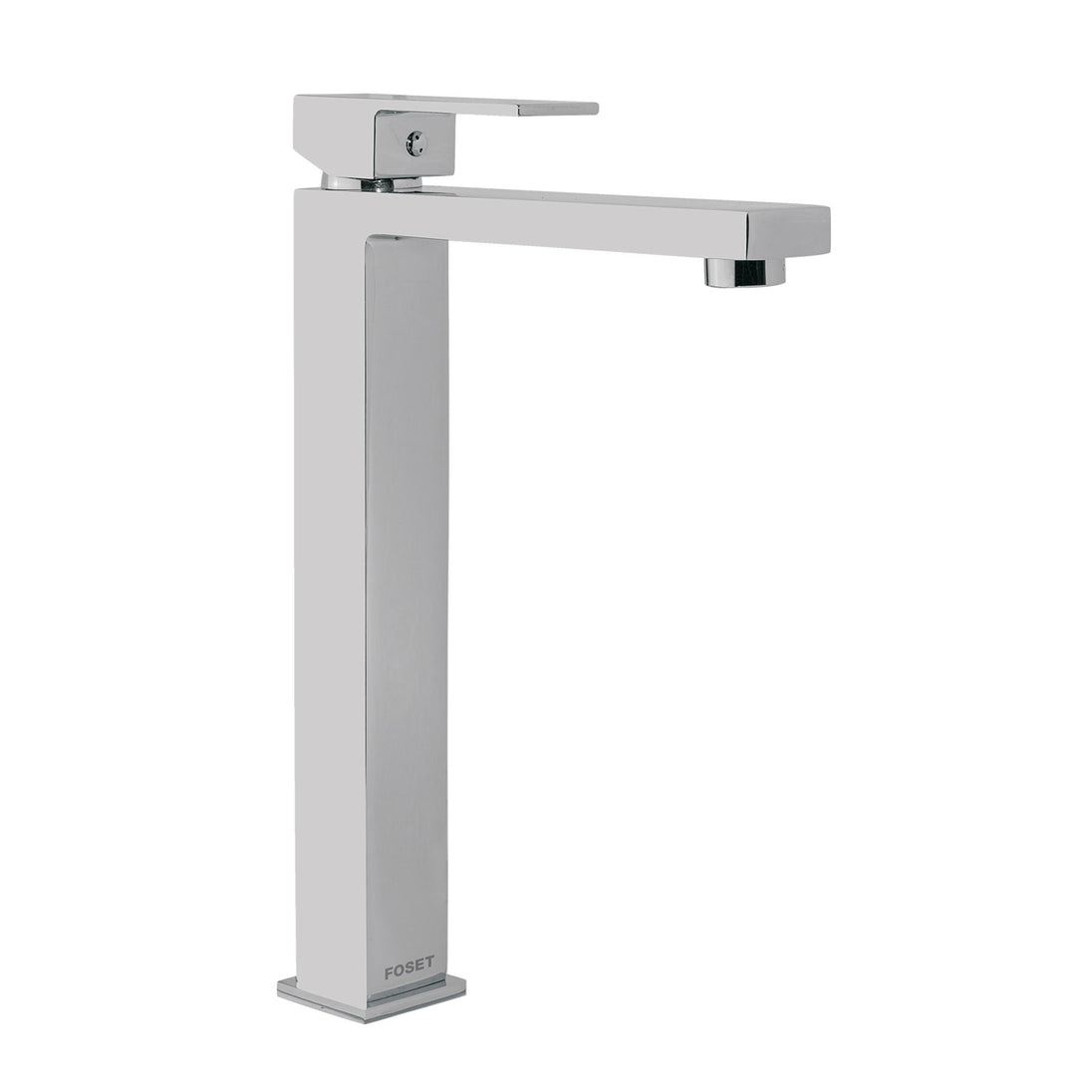 KUM-46 Monomando alto para lavabo, cromo, FOSET KUBO