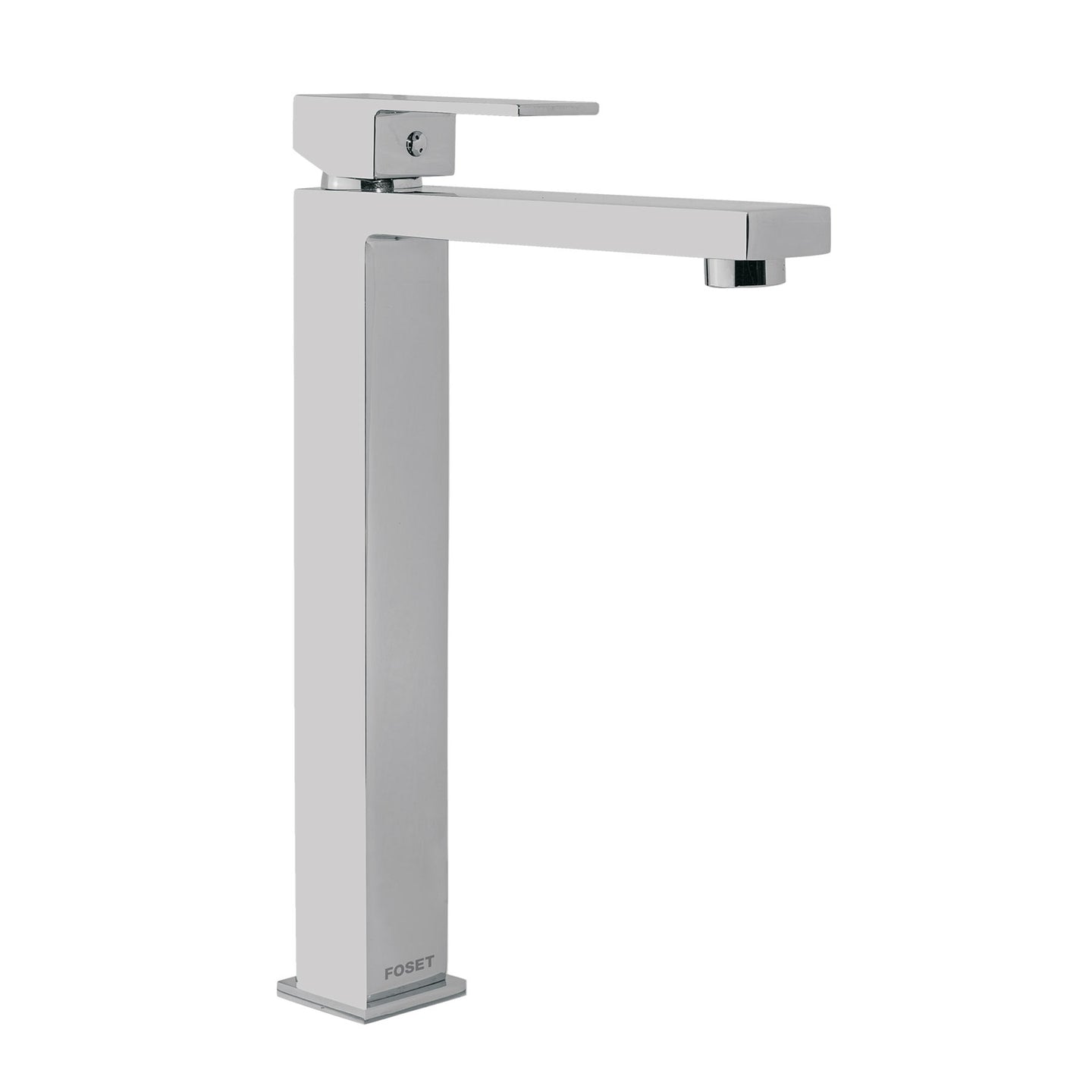 KUM-46 Monomando alto para lavabo, cromo, FOSET KUBO