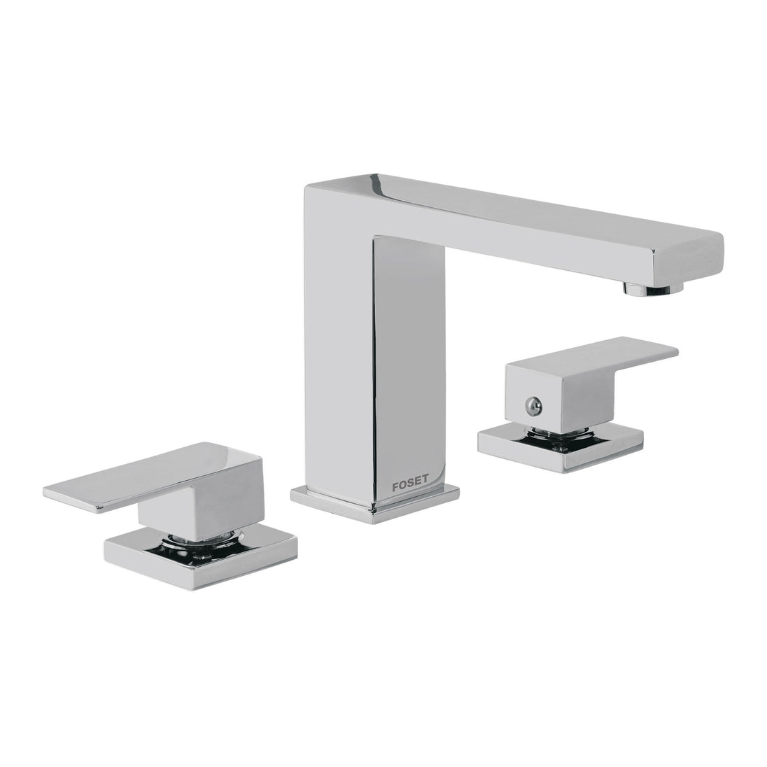 KUM-91 Mezcladora para lavabo taladros separados, cromo, FOSET KUBO