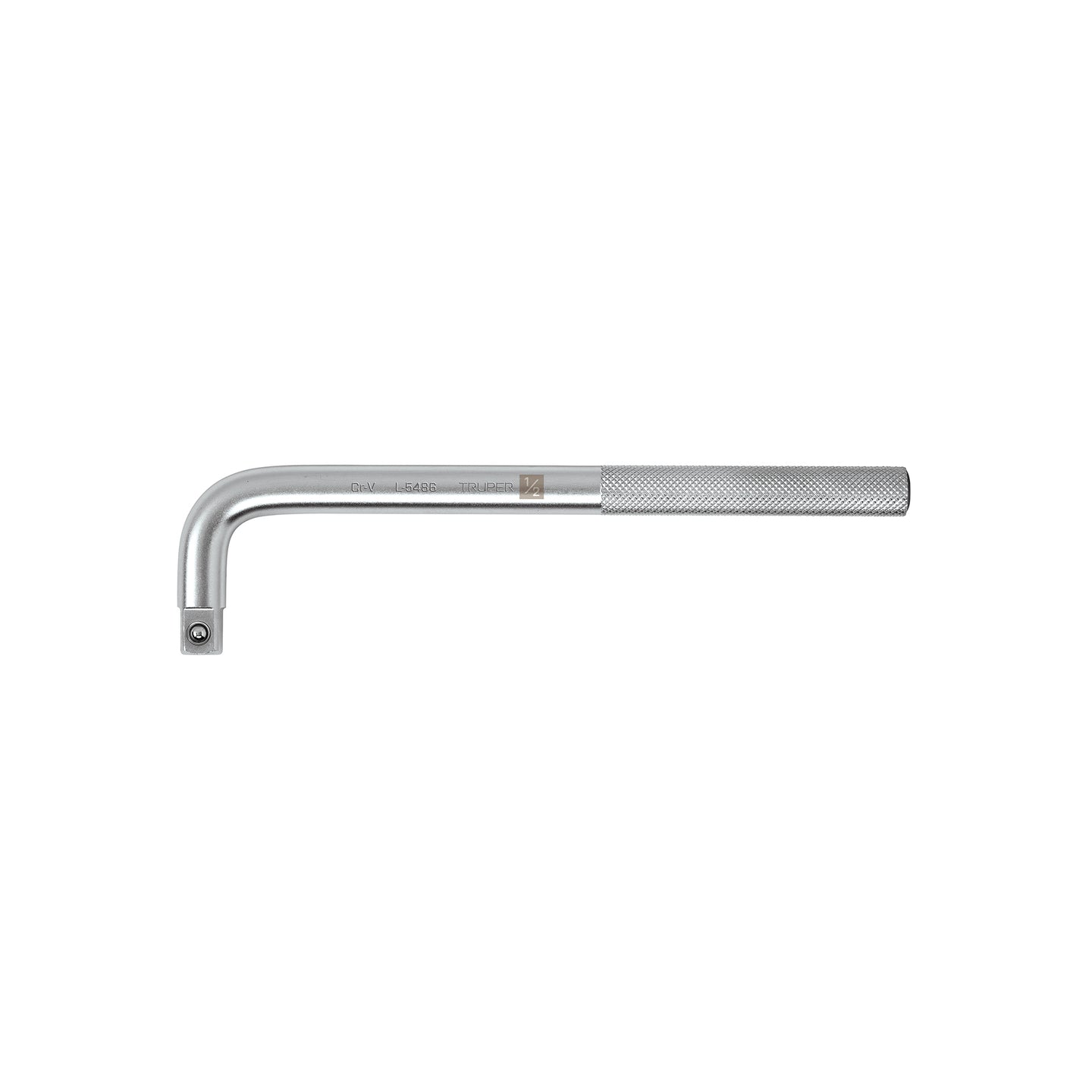 L-5486 Mango cuadro 1/2" en "L", largo 9", Truper