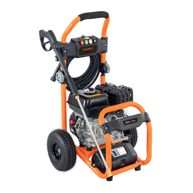 LAGAS-33 Hidrolavadora con motor a gasolina, 3,300 PSI, TRUPER