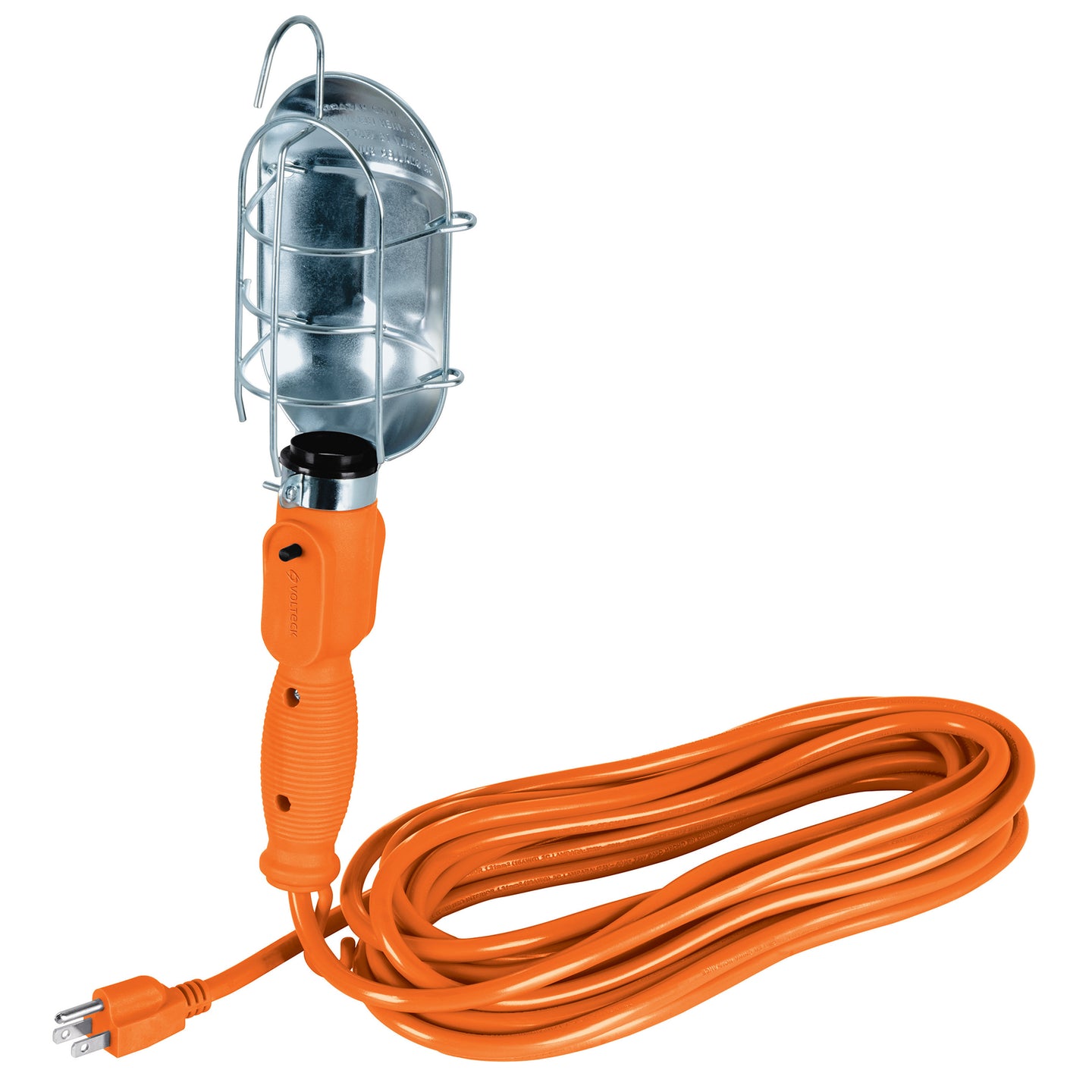 LAT-8M Lámpara de taller con canastilla metálica 7.5 m, Volteck