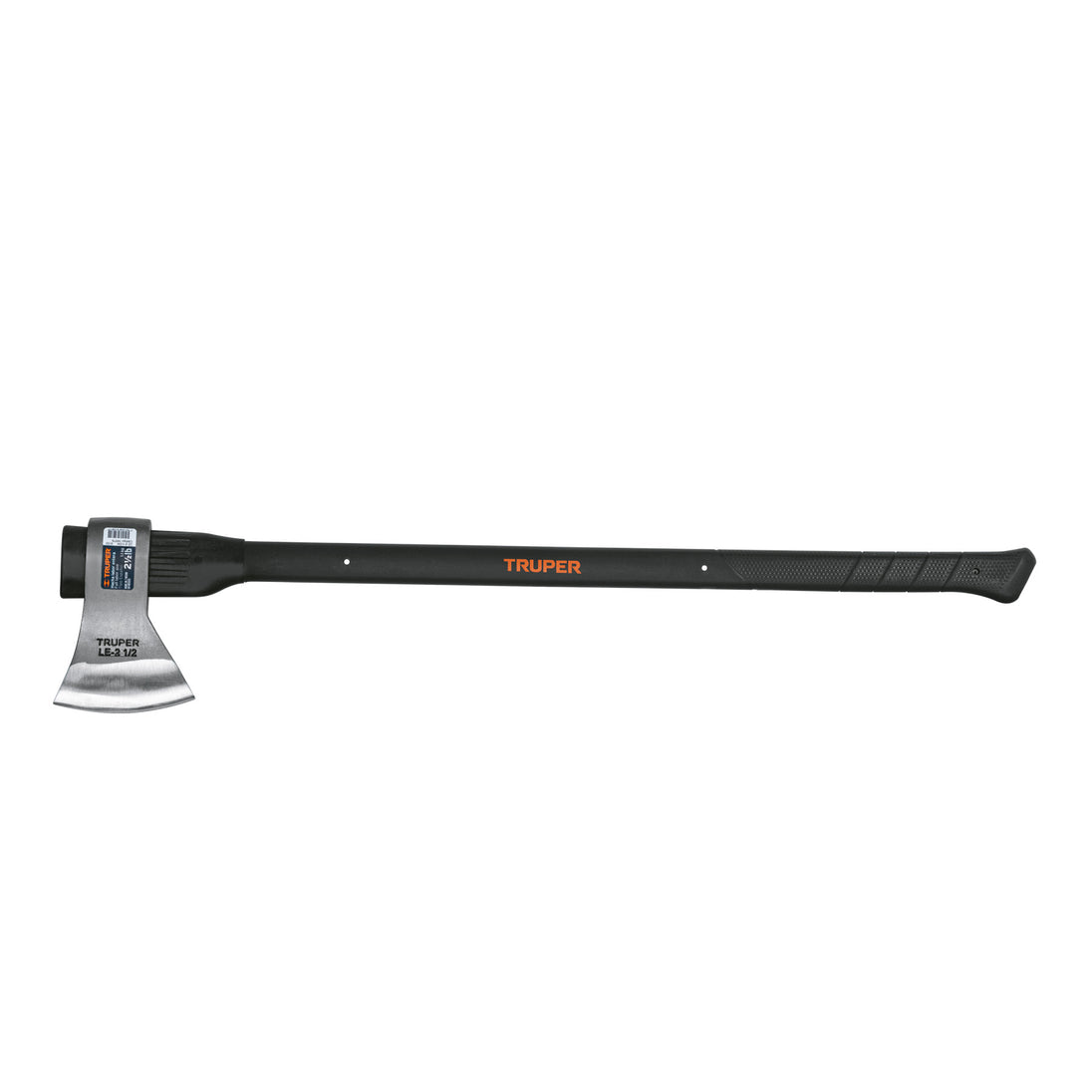 LE-2-1/2M Hacha labor entera 2-1/2 lb, mango de fibra de vidrio 36"