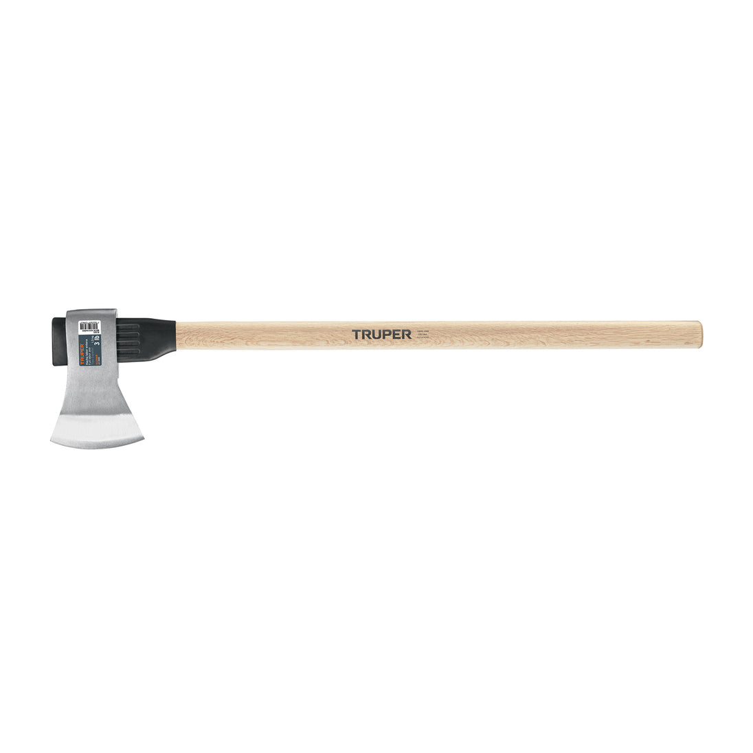 LE-3MM Hacha labor entera 3 lb, mango de madera 36", TRUPER