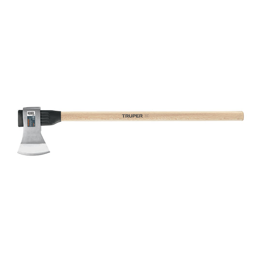LE-3MM Hacha labor entera 3 lb, mango de madera 36", TRUPER