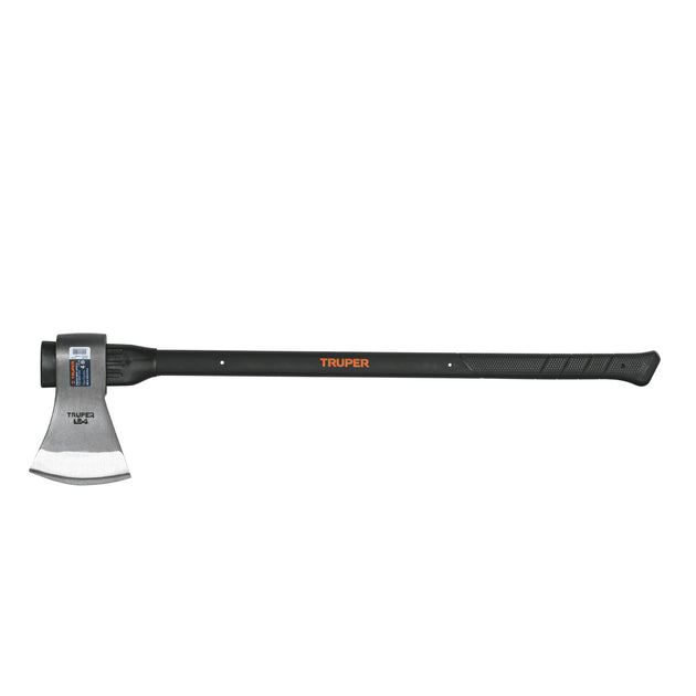 LE-4M Hacha labor entera 4 lb, mango de fibra de vidrio 36",TRUPER