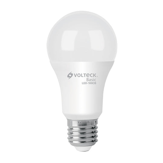 LED-100CB Foco LED 14W (75W) A19, 3000K blanca cálida, 1150 lm, BASIC