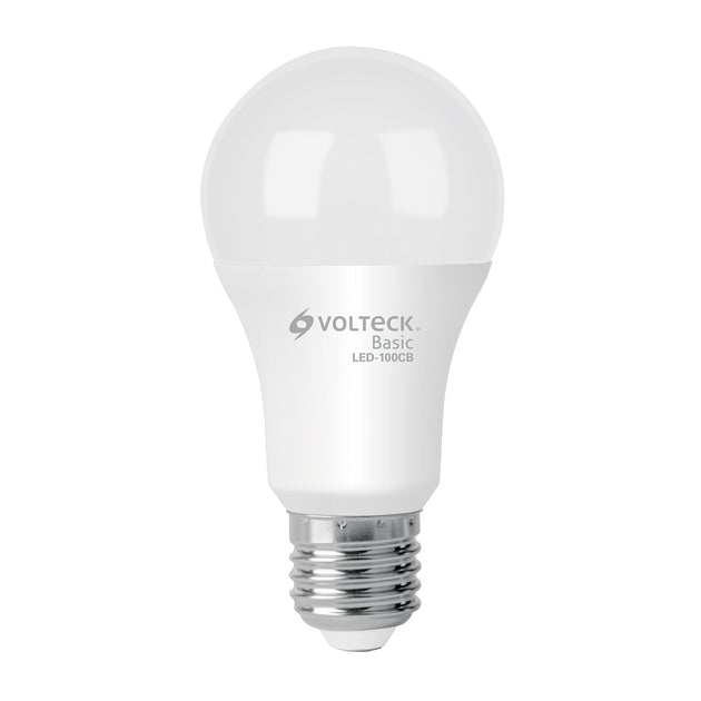 LED-100CB Foco LED 14W (75W) A19, 3000K blanca cálida, 1150 lm, BASIC