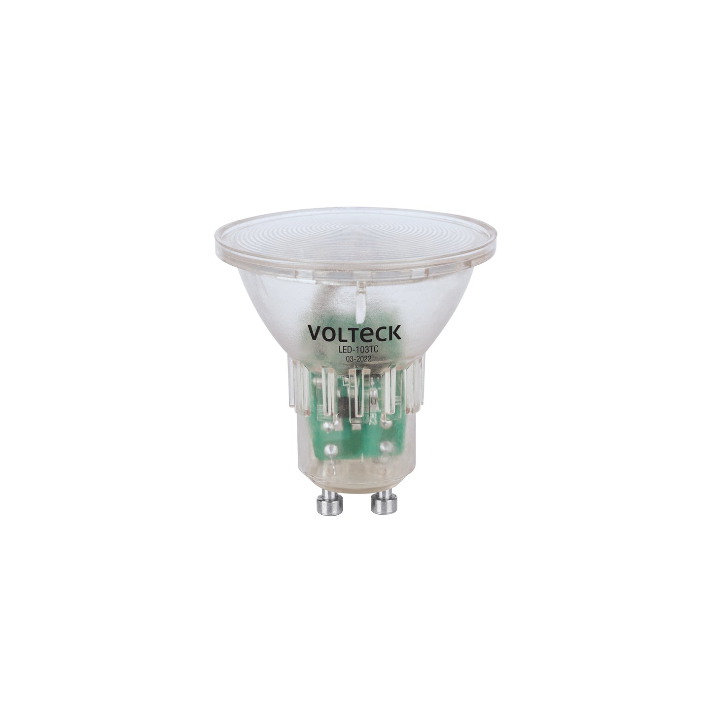 LED-103TC Lámpara trans. de LED 3 W MR16 base GU10 luz cálida, blíster