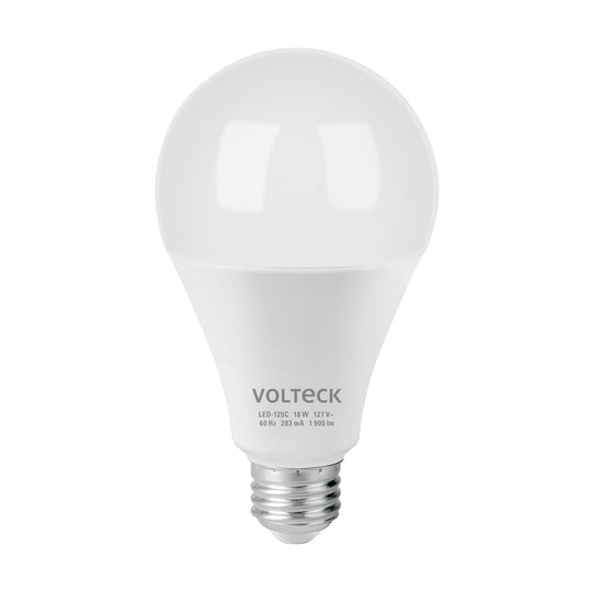 LED-125C Foco LED 18W (125W) A25, 3000K blanca cálida, 1900 lm, caja
