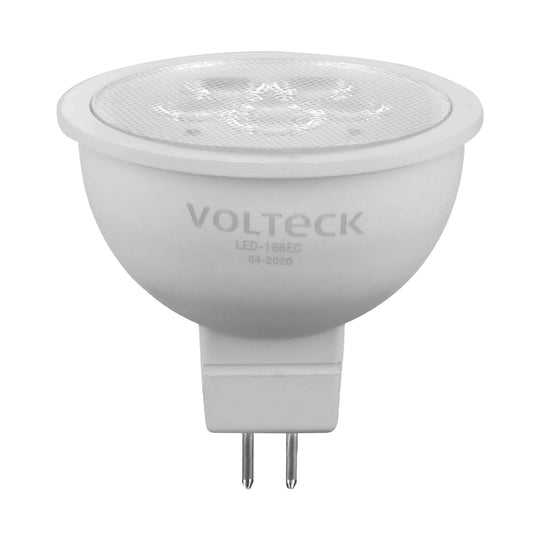 LED-166EC Lámpara de LED 6 W tipo MR 16 base GU5.3 luz cálida, blíster