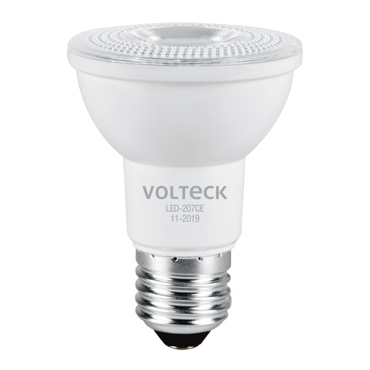 LED-207CE Foco LED 6 W tipo PAR20, 3000K blanca cálida, VOLTECK