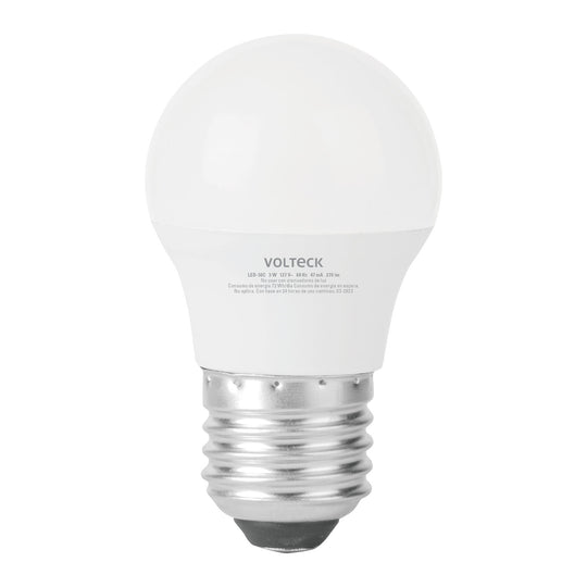 LED-30C Foco LED 3W (25W) A19, 3000K blanca cálida, 270 lm, blíster
