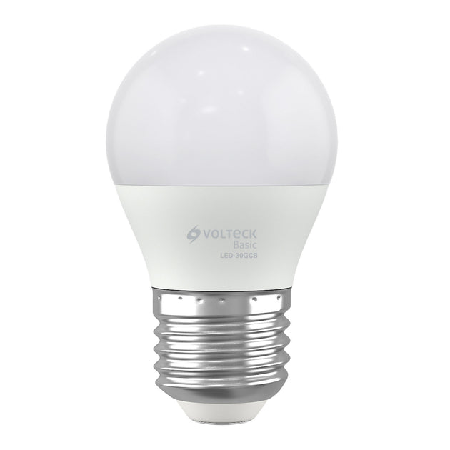 LED-30GCB Foco LED 3W (25W) G45, 3000K blanca cálida, 270 lm, BASIC