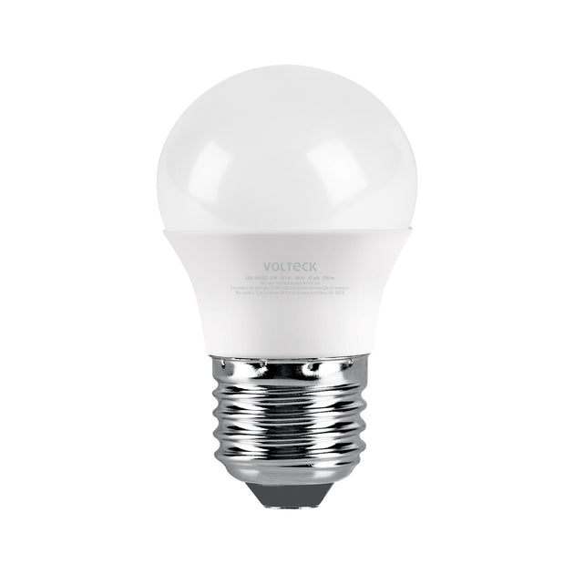 LED-30GCC Foco LED 3W (25W) G45, 3000K blanca cálida, 270 lm, caja