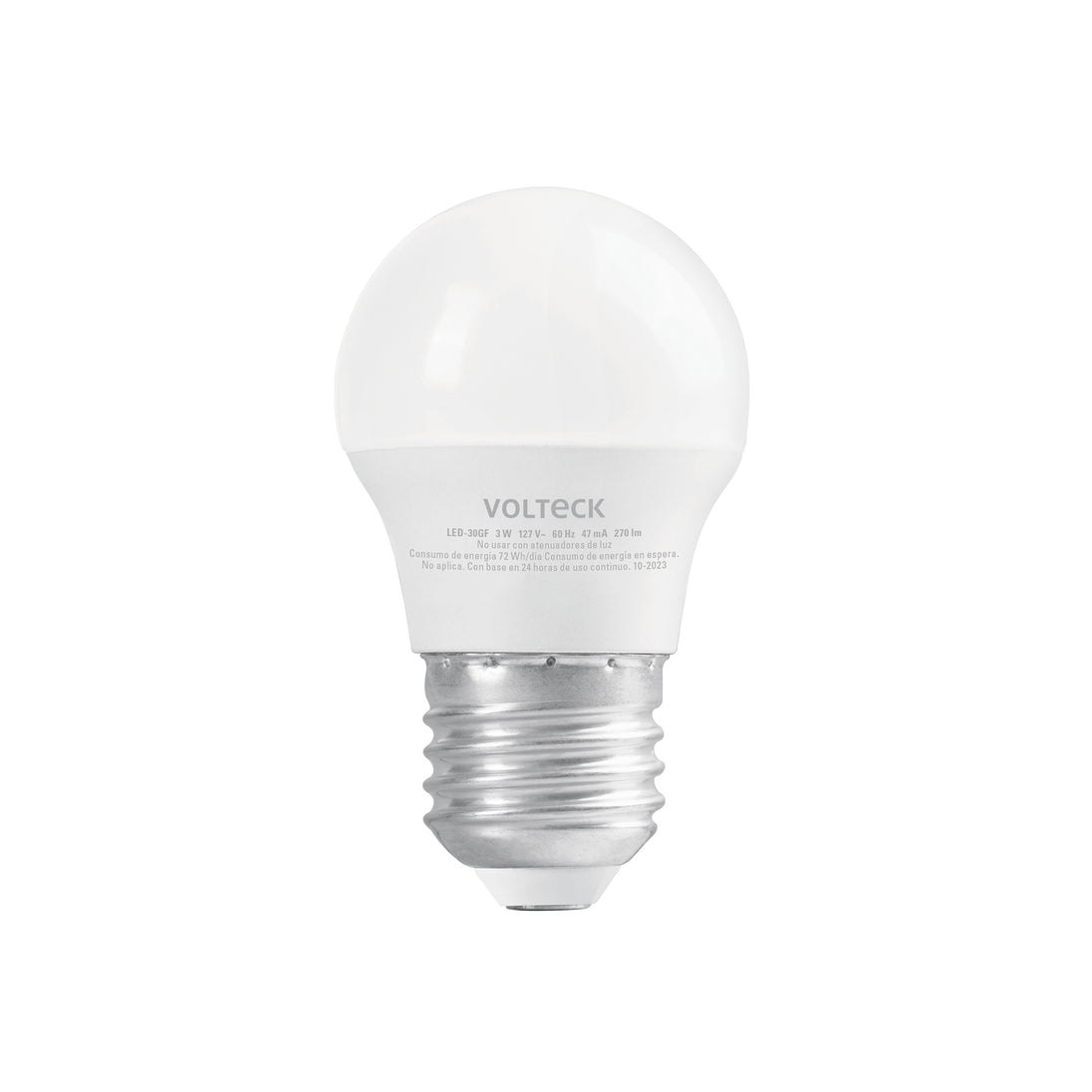 LED-30GF Foco LED 3W (25W) G45, 6500K blanca fría, 270 lm, blíster