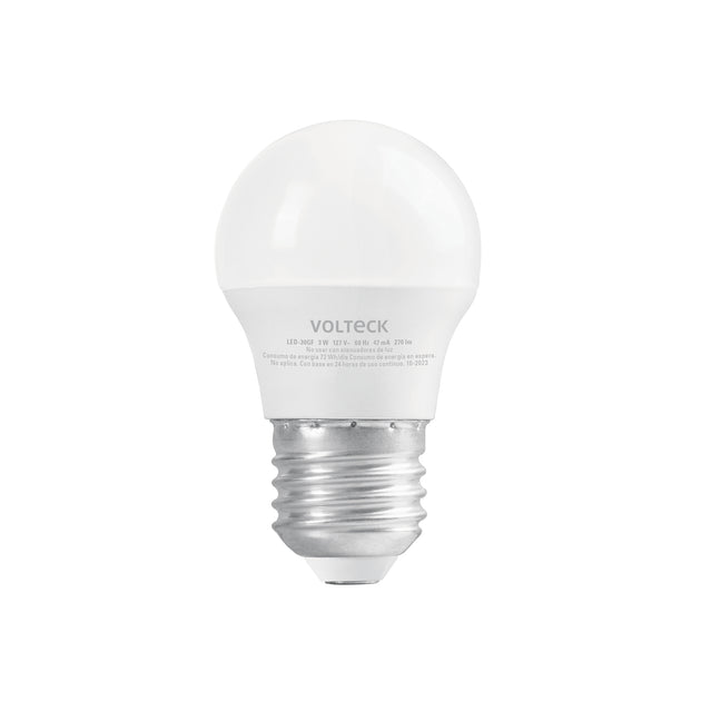 LED-30GF Foco LED 3W (25W) G45, 6500K blanca fría, 270 lm, blíster