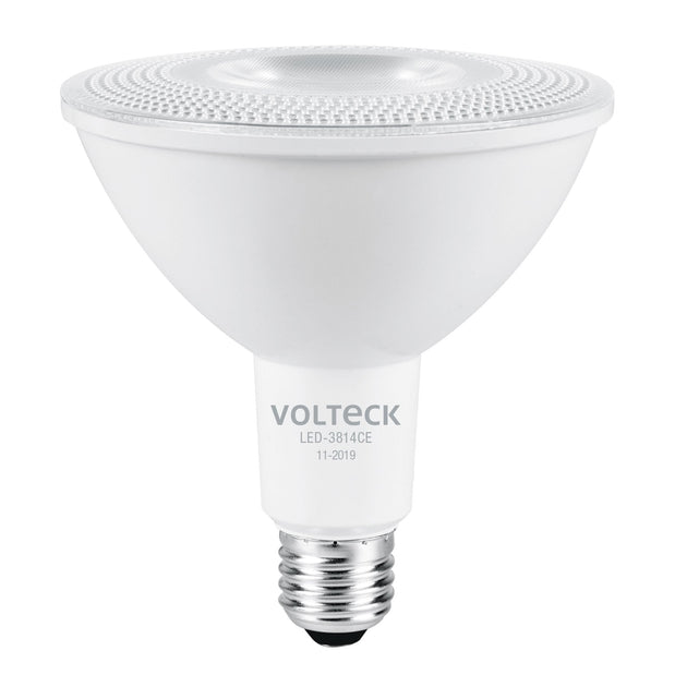 LED-3814CE Foco LED 14 W tipo PAR38, 3000K blanca cálida, VOLTECK