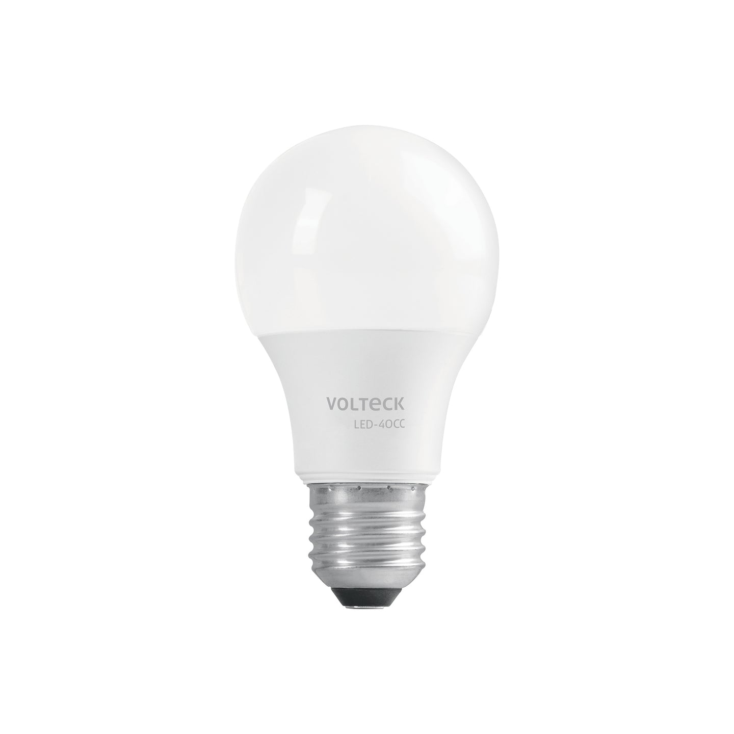 LED-40CC Foco LED 6W (40W) A19, 3000K blanca cálida, 440 lm, caja