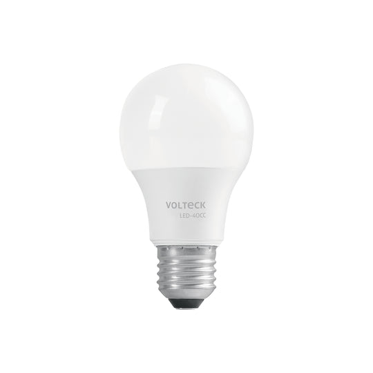 LED-40CC Foco LED 6W (40W) A19, 3000K blanca cálida, 440 lm, caja