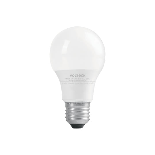 LED-40F Foco LED 6W (40W) A19, 6500K blanca fría, 440 lm, blíster