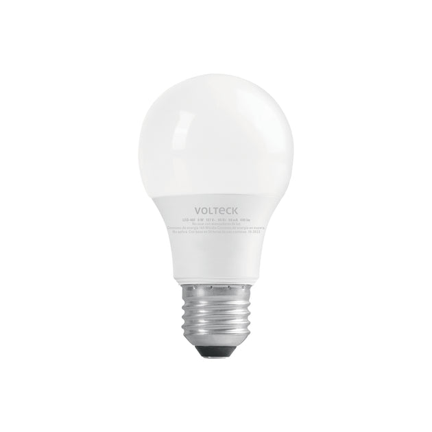 LED-40F Foco LED 6W (40W) A19, 6500K blanca fría, 440 lm, blíster