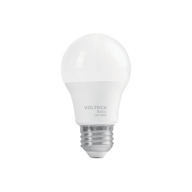 LED-40FB Foco LED 6W (40W) A19, 6500K blanca fría, 570 lm, BASIC