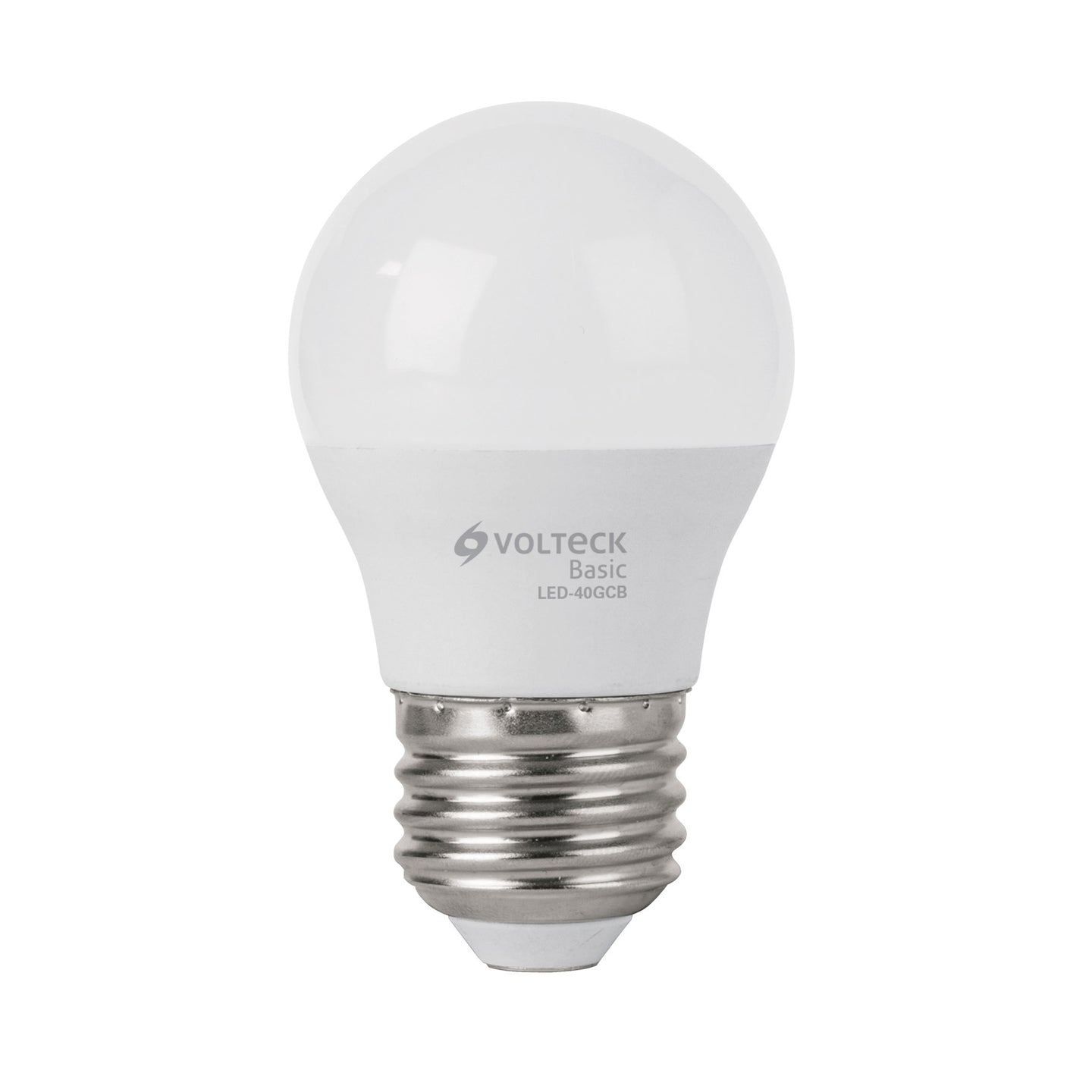 LED-40GCB Foco LED 5W (40W) G45, 3000K blanca cálida, 450 lm, BASIC