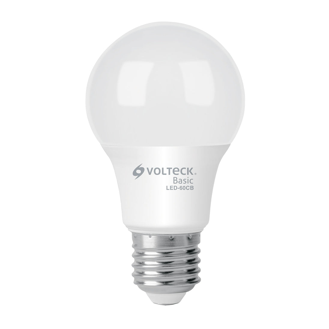 LED-60CB Foco LED 8W (60W) A19, 3000K blanca cálida, 790 lm, BASIC