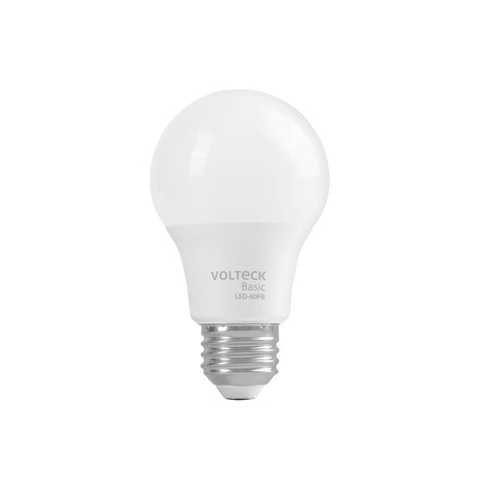 LED-60FB Foco LED 8W (60W) A19, 6500K blanca fría, 790 lm, BASIC