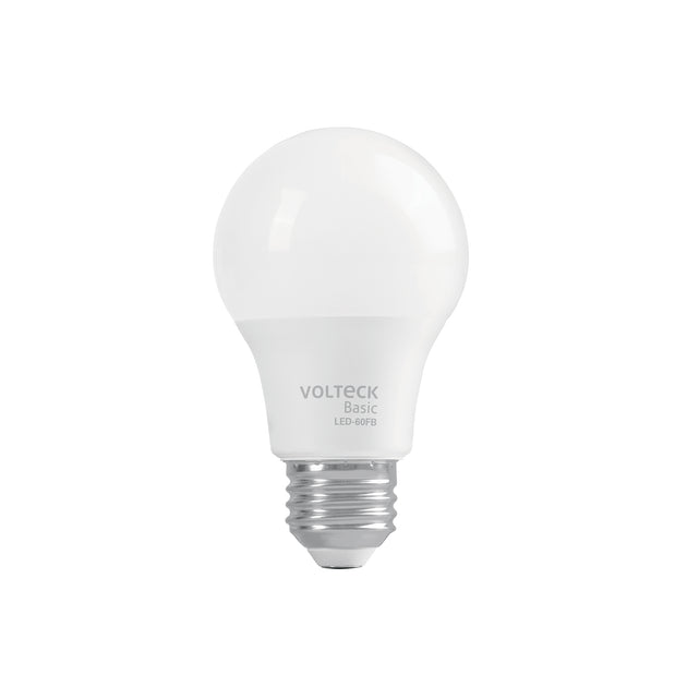 LED-60FB Foco LED 8W (60W) A19, 6500K blanca fría, 790 lm, BASIC