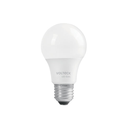 LED-60FC Foco LED 9W (60W) A19, 6500K blanca fría, 800 lm, caja