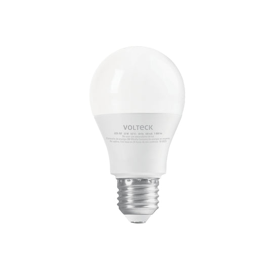 LED-75F Foco LED 12W (75W) A19, 6500K blanca fría, 1050 lm, blíster