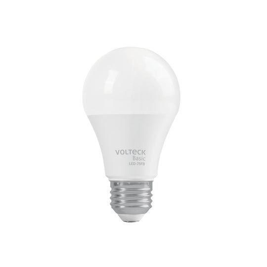 LED-75FB Foco LED 10W (75W) A19, 6500K blanca fría, 950 lm, BASIC