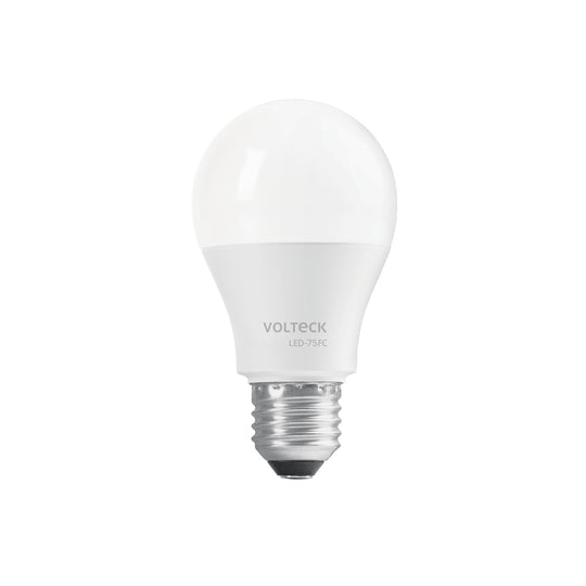 LED-75FC Foco LED 12W (75W) A19, 6500K blanca fría, 1050 lm, caja