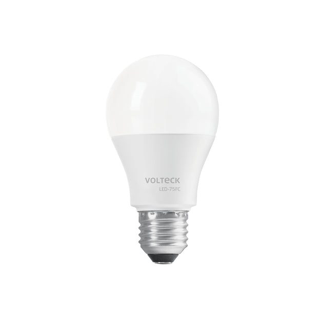 LED-75FC Foco LED 12W (75W) A19, 6500K blanca fría, 1050 lm, caja